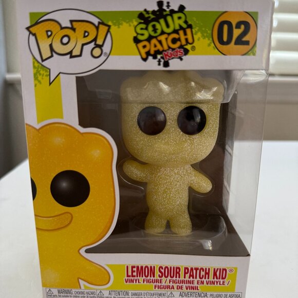 Funko POP! Lemon Sour Patch Kid #02 – Vinyl Figure - BNIB - Picture 1 of 3